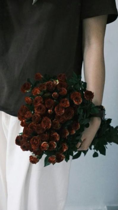 Pink rose bouquet